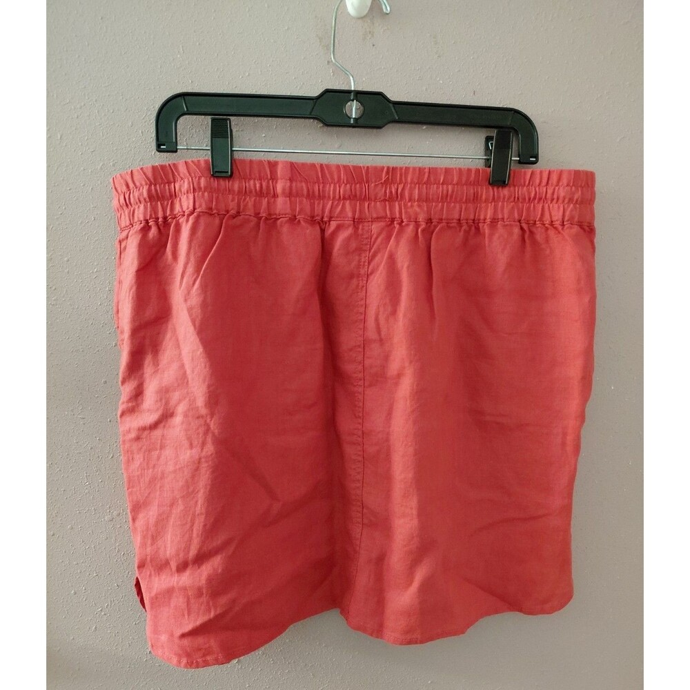 St. Tropez West 100% Linen Knee Length Skirt Size XL - Picture 5 of 9